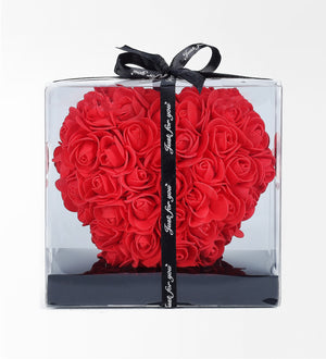Rose Heart Mini Kalpli Gül
