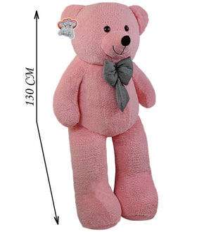130 Cm Papyonlu Büyük Pembe Ayıcık