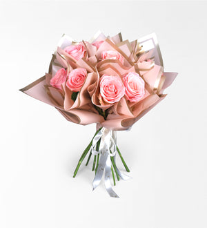 Love's 13 Adet Pembe Gül Buketi