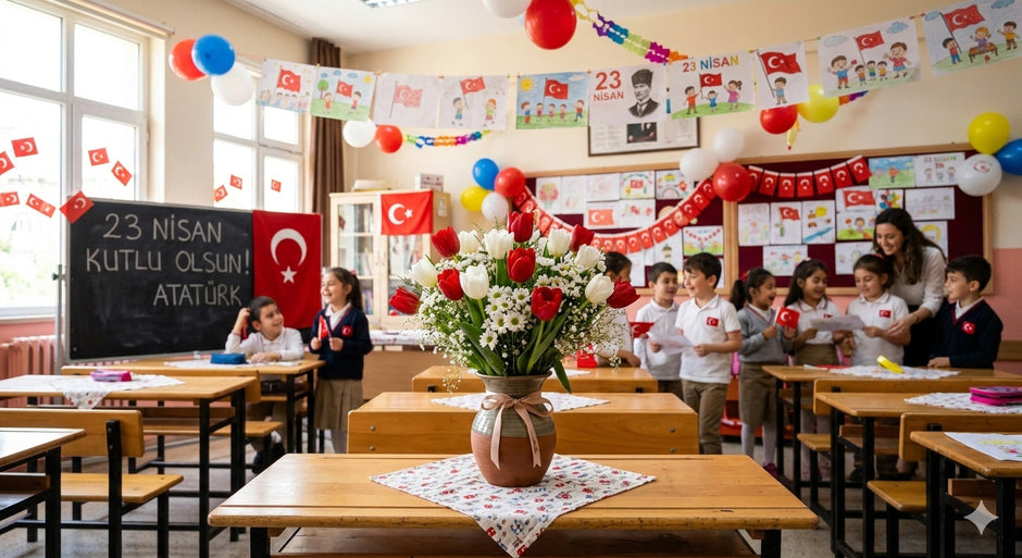 23 Nisan Ulusal Egemenlik ve Çocuk Bayramı Çiçek Rehberi