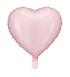 18" Kalp Açık Pembe Folyo Uçan Balon