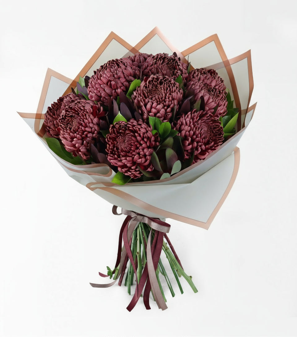 Burgundy Anastasya Buketi