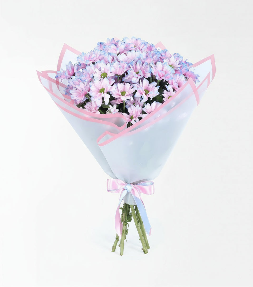 Gökkuşağı Papatya Buketi