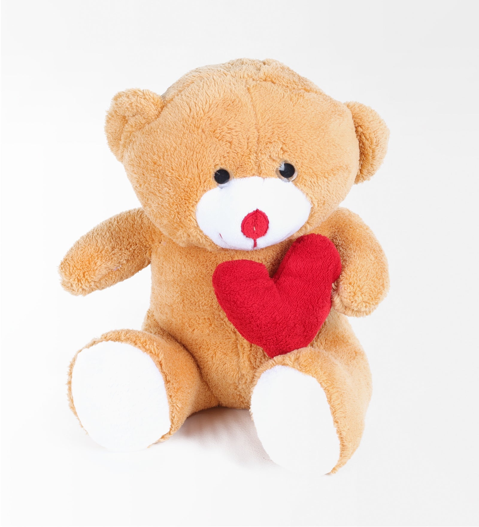 Kalpli Kahve Peluş Ayıcık Bobo 40 Cm