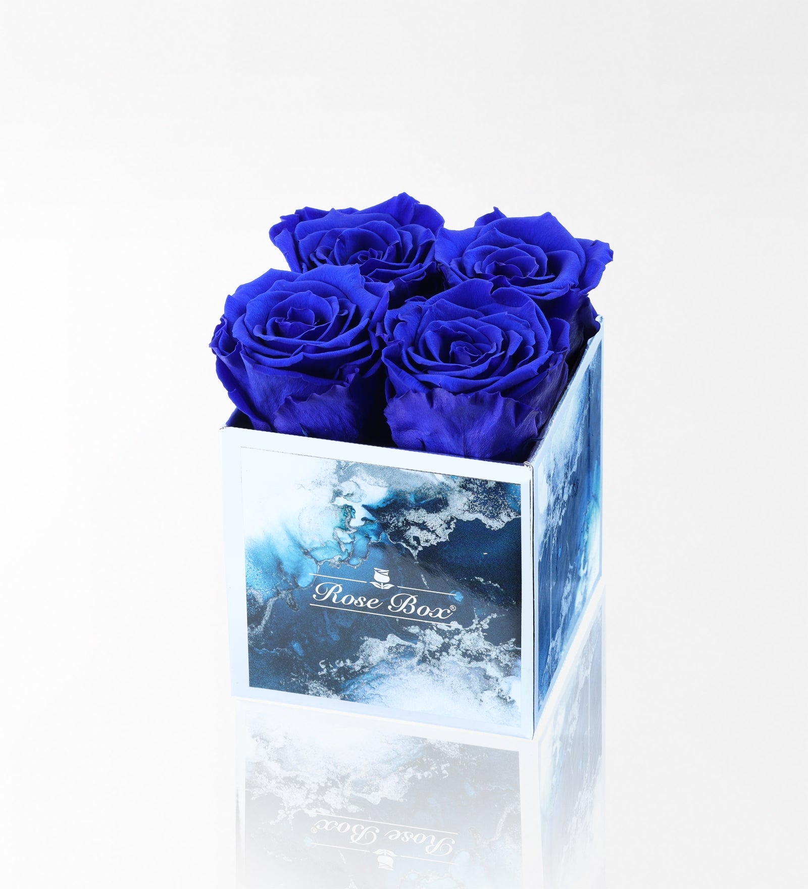 Sea Blue 4 Mavi Solmayan Gül